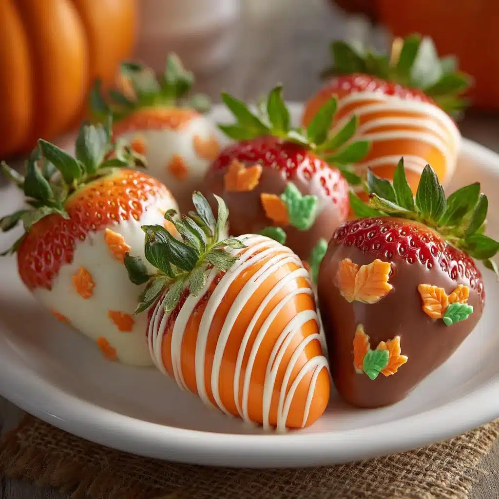 Home Page 1 Pumpkin patch strawberries ripe for picking in a vibrant fall setting