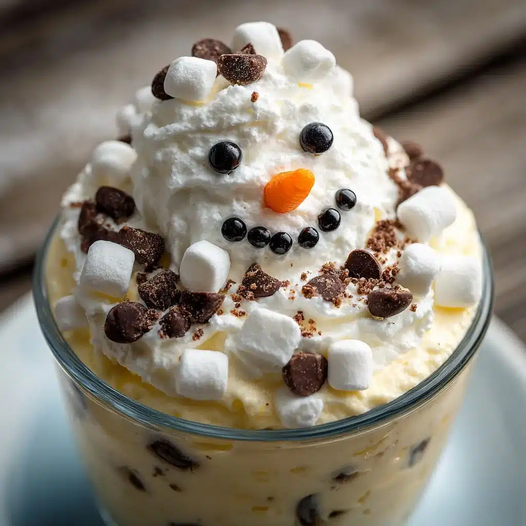Snowman in a Cup – A Fun and Easy Winter Dessert Recipe 6 Delicious snowman in a cup dessert with whipped cream and chocolate