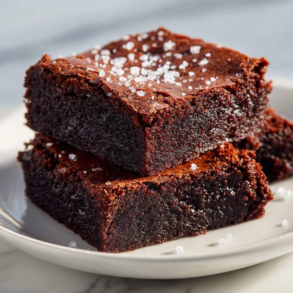 Fudgy Sourdough Brownies