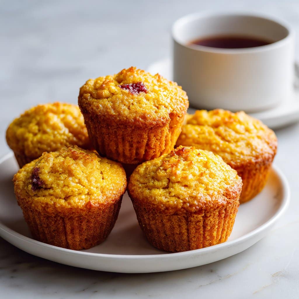 Easy Corn Muffins Recipe: Deliciously Soft and Fluffy 6 Corn Muffins