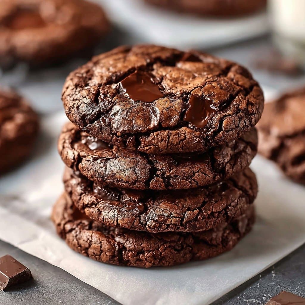 Indulge in Irresistible Fudgy Brownie Cookies 4 Fudgy Brownie Cookies