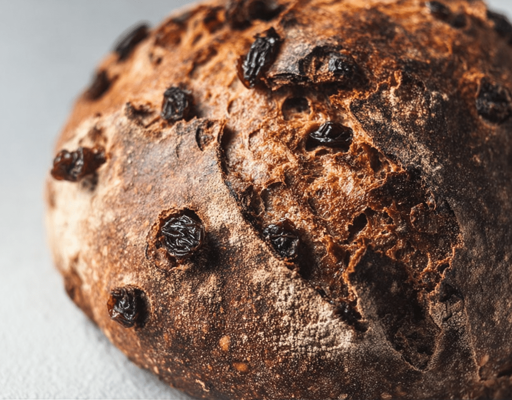 Easy Chocolate Sourdough Bread Recipe: A Chocolate Lover's Dream 5 Loaf of easy chocolate sourdough bread with chocolate chunks