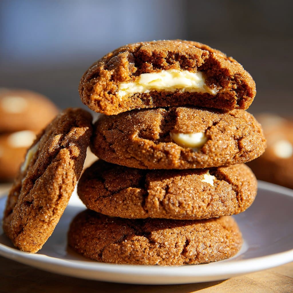 Best Gingerbread Cheesecake Cookies Recipe