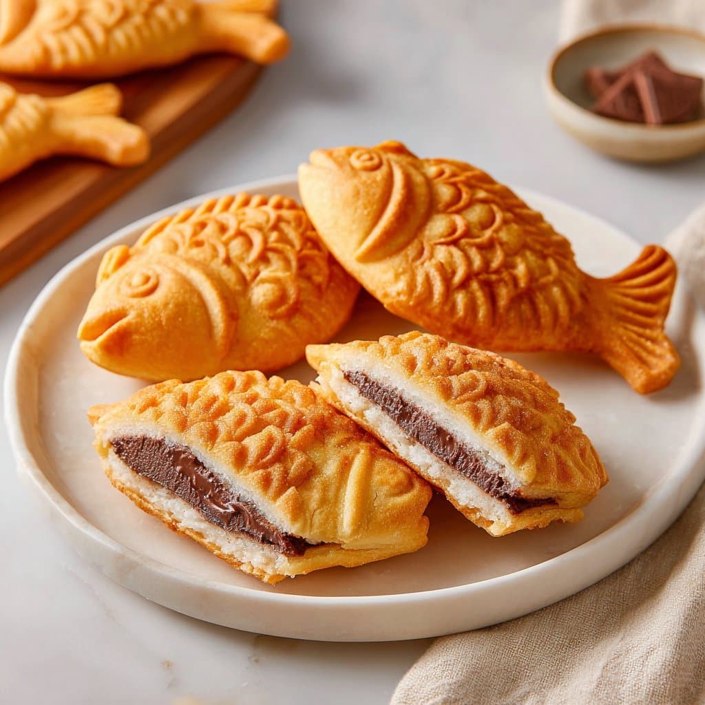 Easy Taiyaki Recipe: The Best Japanese Fish Pastry with Sweet Filling 4 Taiyaki translates to "Baked Fish" in English.