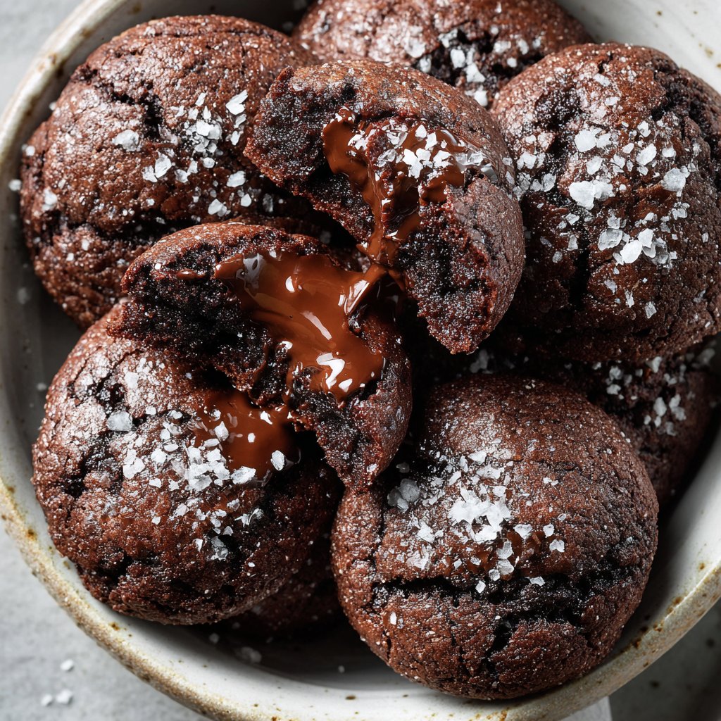 Irresistible Molten Chocolate Lava Cookies 4 Molten Chocolate Lava Cookies