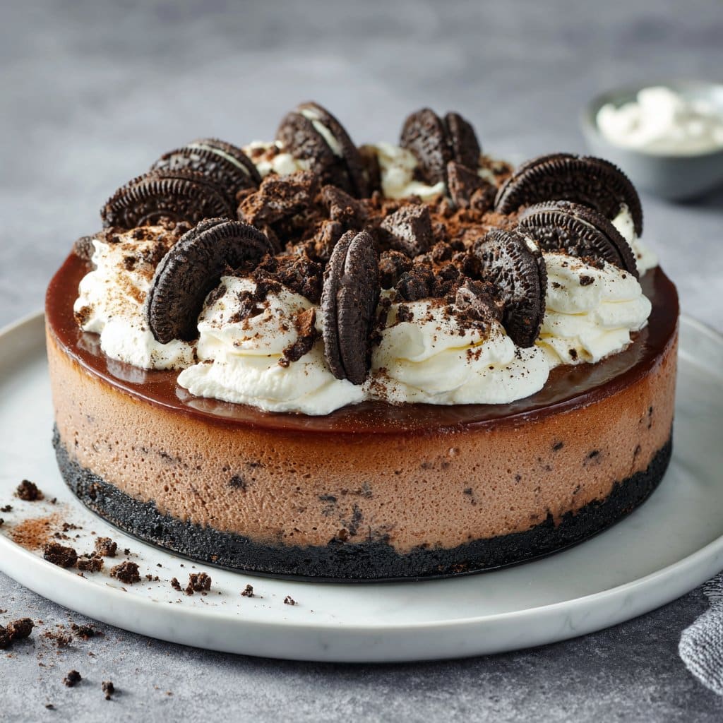 Chocolate Oreo Cheesecake