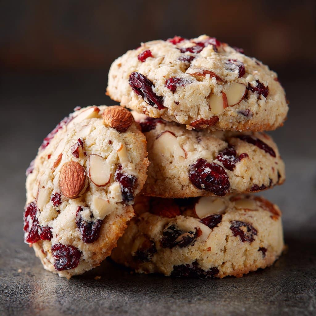 Almond Cherry Cookies