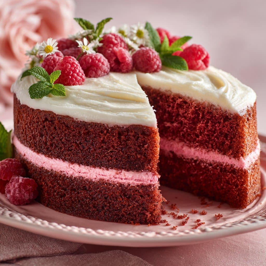 Delightful Mother's Day Pink Velvet Cake Recipe To Try Today 4 Mother's Day Pink Velvet Cake