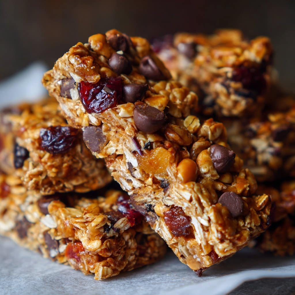 Easy No Bake Granola Bars