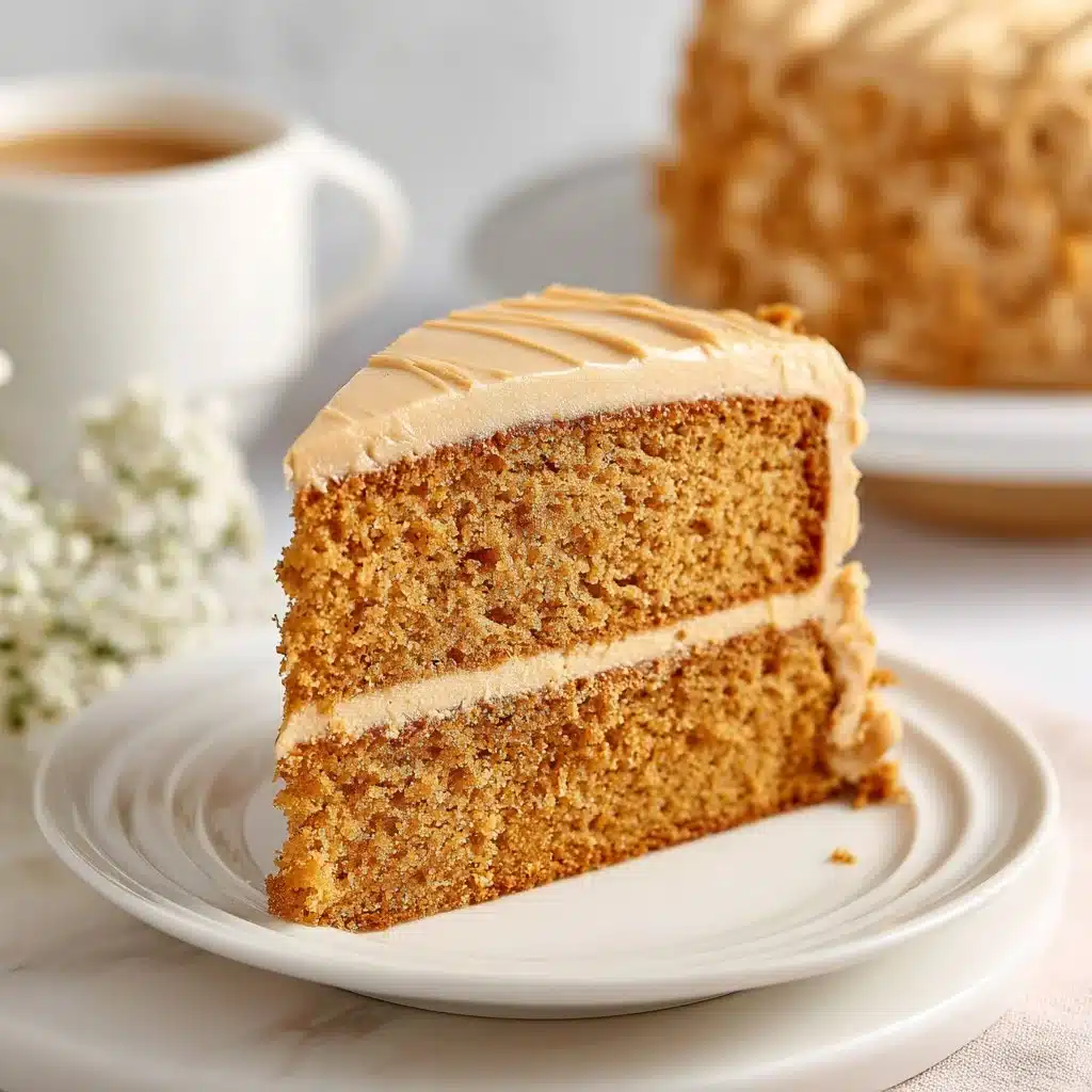The Ultimate Biscoff Cake Recipe - Indulge in Sweet Bliss 3 Delicious Biscoff Cake topped with Biscoff spread and crumbs.