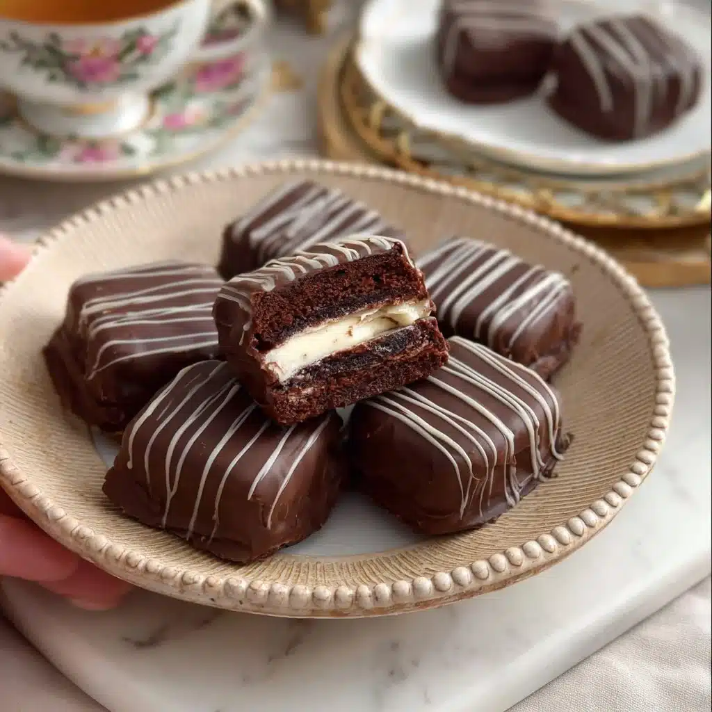 Decadent Chocolate Custard Cake to Satisfy Your Sweet Cravings 3 Deliciously layered Chocolate Custard Cake with rich chocolate frosting and custard filling.