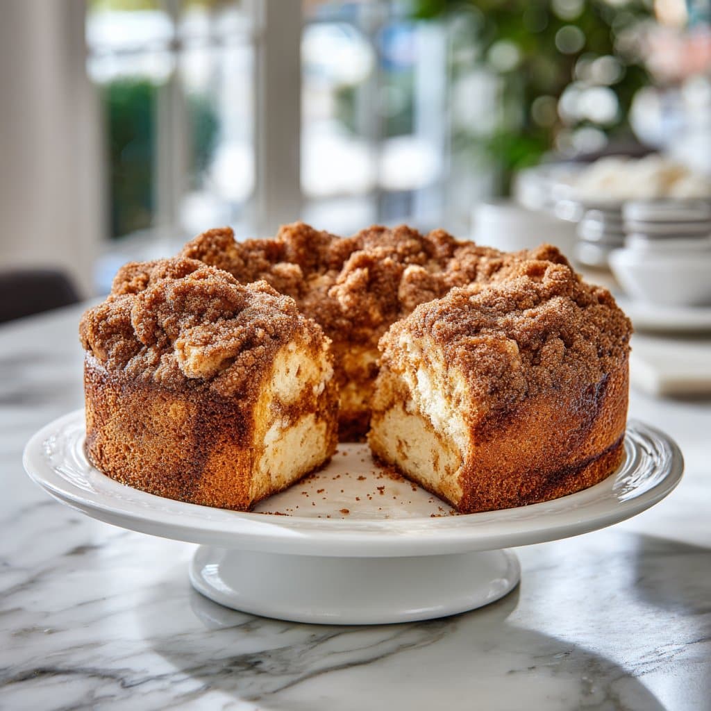 Whip Up Delight with Sourdough Discard Coffee Cake Today! 6 Sourdough Discard Coffee Cake