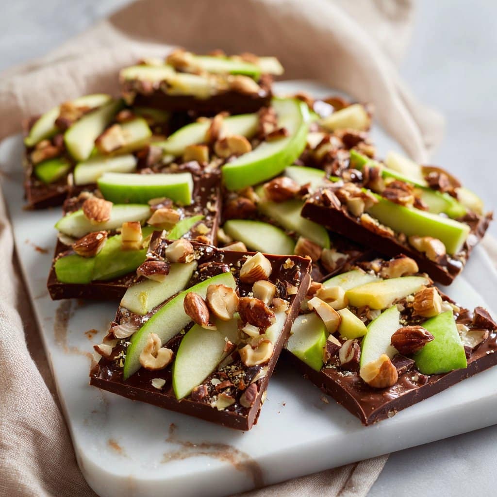 Indulgent Caramel Apple Bark: A Sweet Fall Delight 4 Caramel Apple Bark