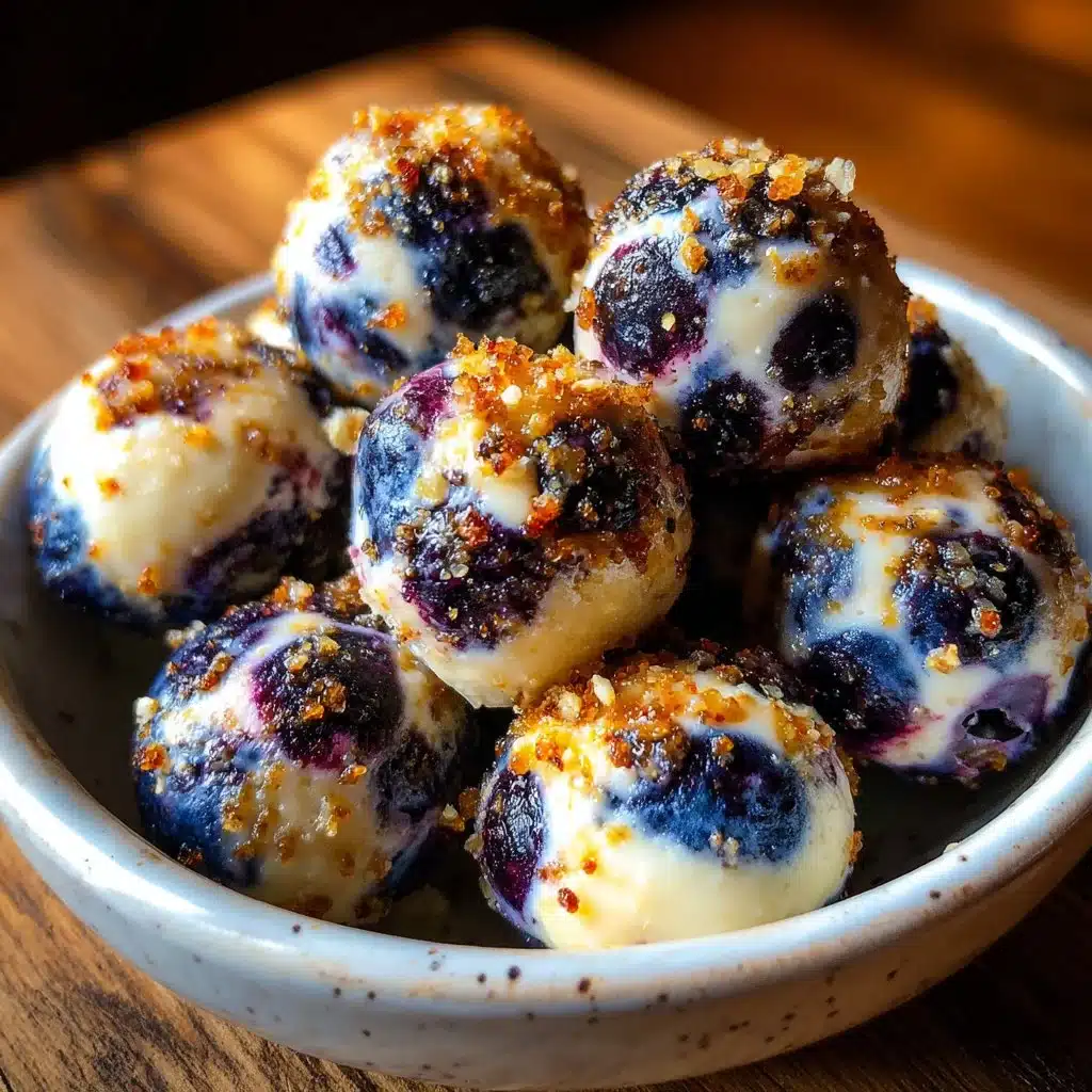 Lemon Blueberry Cottage Cheese Protein Bites 3 Lemon Blueberry Cottage Cheese Protein Bites for a healthy snack