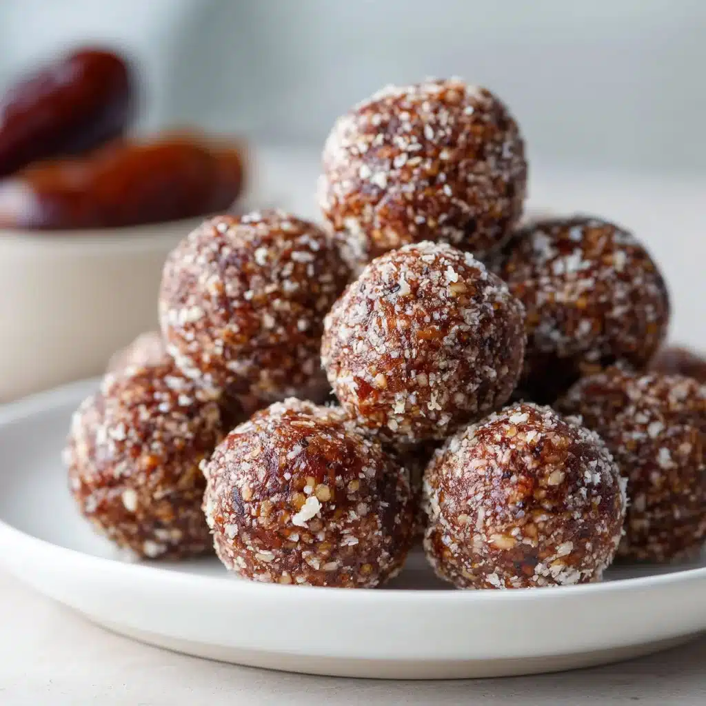 No Bake Healthy Date Energy Balls Recipe: A Sweet Treat Made Easy 3 No bake healthy date energy balls recipe by Chef Savvy
