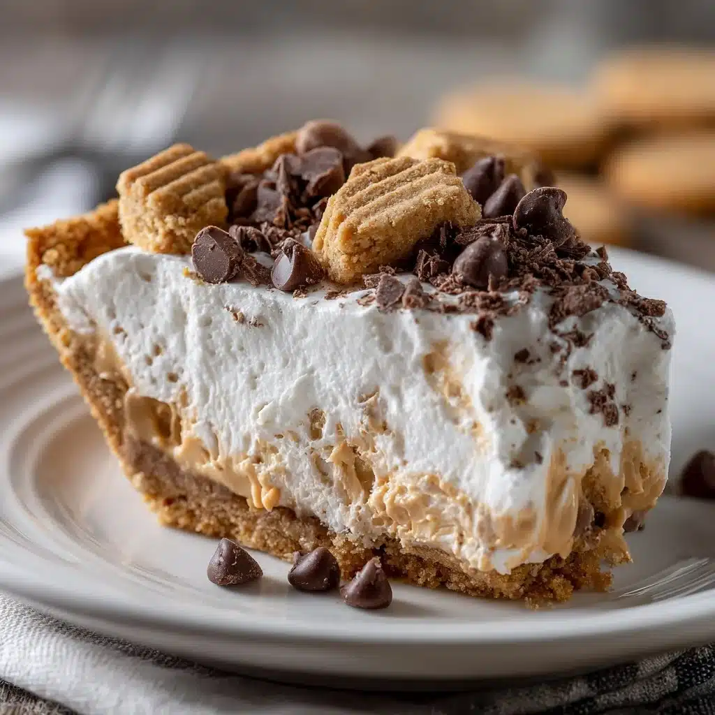 Indulge in This Easy No-Bake Peanut Butter Dessert Recipe 4 Delicious no-bake peanut butter dessert served in a glass dish.