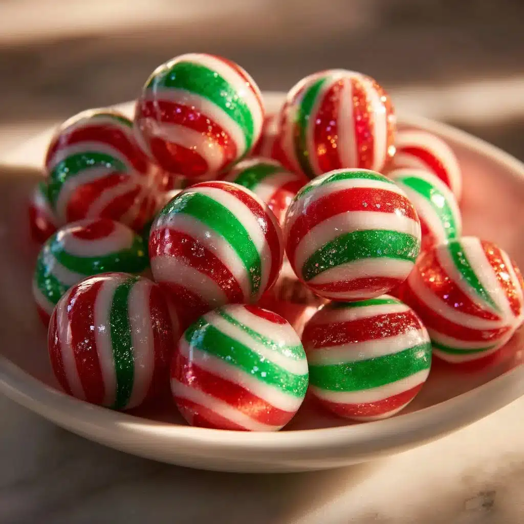 Delightful Peppermint Balls: A No-Bake Treat You’ll Crave 3 A bowl of delicious peppermint balls perfect for holiday treats.