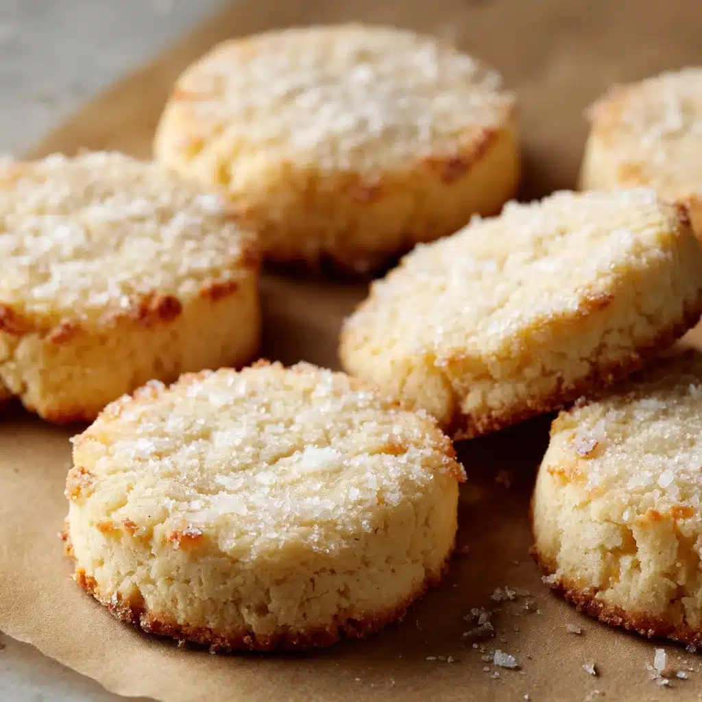 Easy Homemade Shortbread Cookies Recipe 3 Delicious homemade shortbread cookies arranged on a plate.