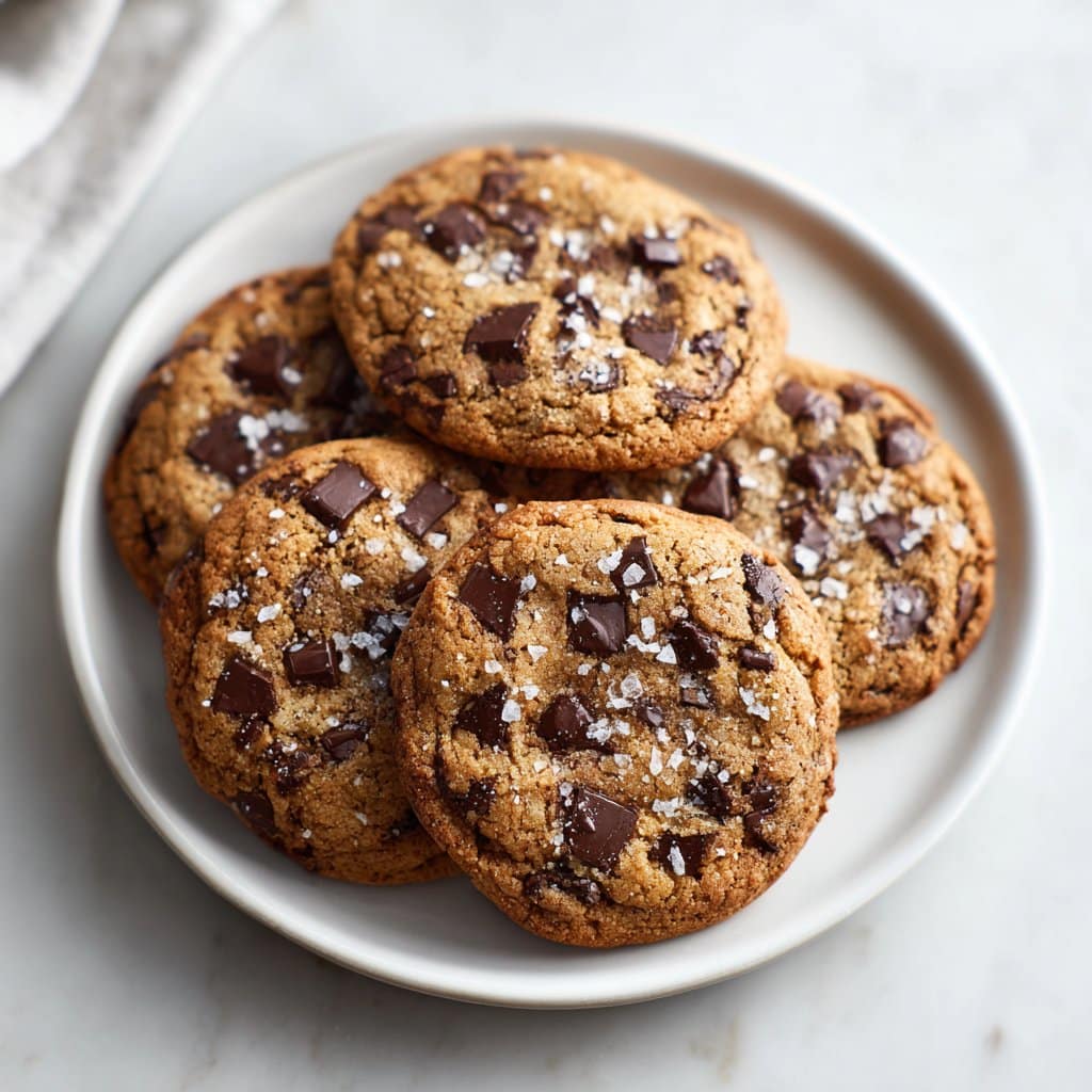 Chewy Gooey Sourdough Chocolate Chip Cookies