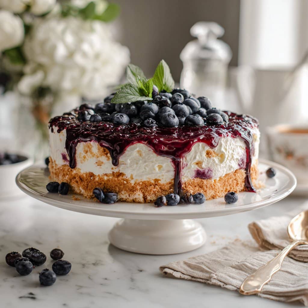 Blueberry Layer Cake Recipe - Indulge in Sweet Bliss 4 Blueberry Layer Cake