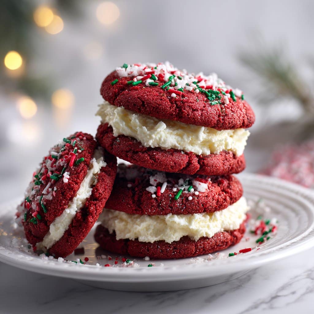 Delightful Red Velvet Cake Cookies: A Sweet Treat to Love 4 Red Velvet Cake Cookies