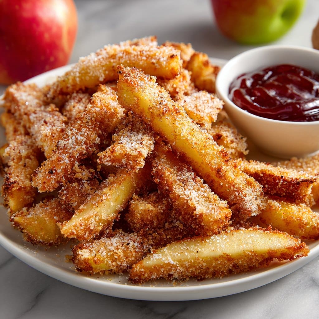 Air Fryer Apple Fries