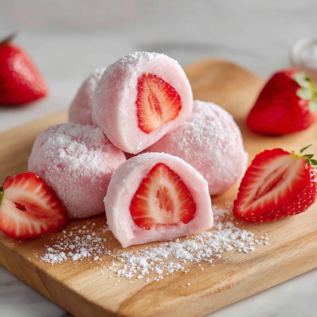 Strawberry Mochi
