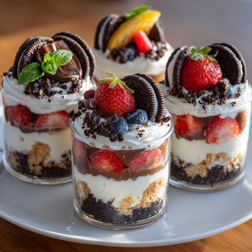 Adorable Dessert Cups: A Playful Treat Everyone Will Love 4 Cute Dessert Cups