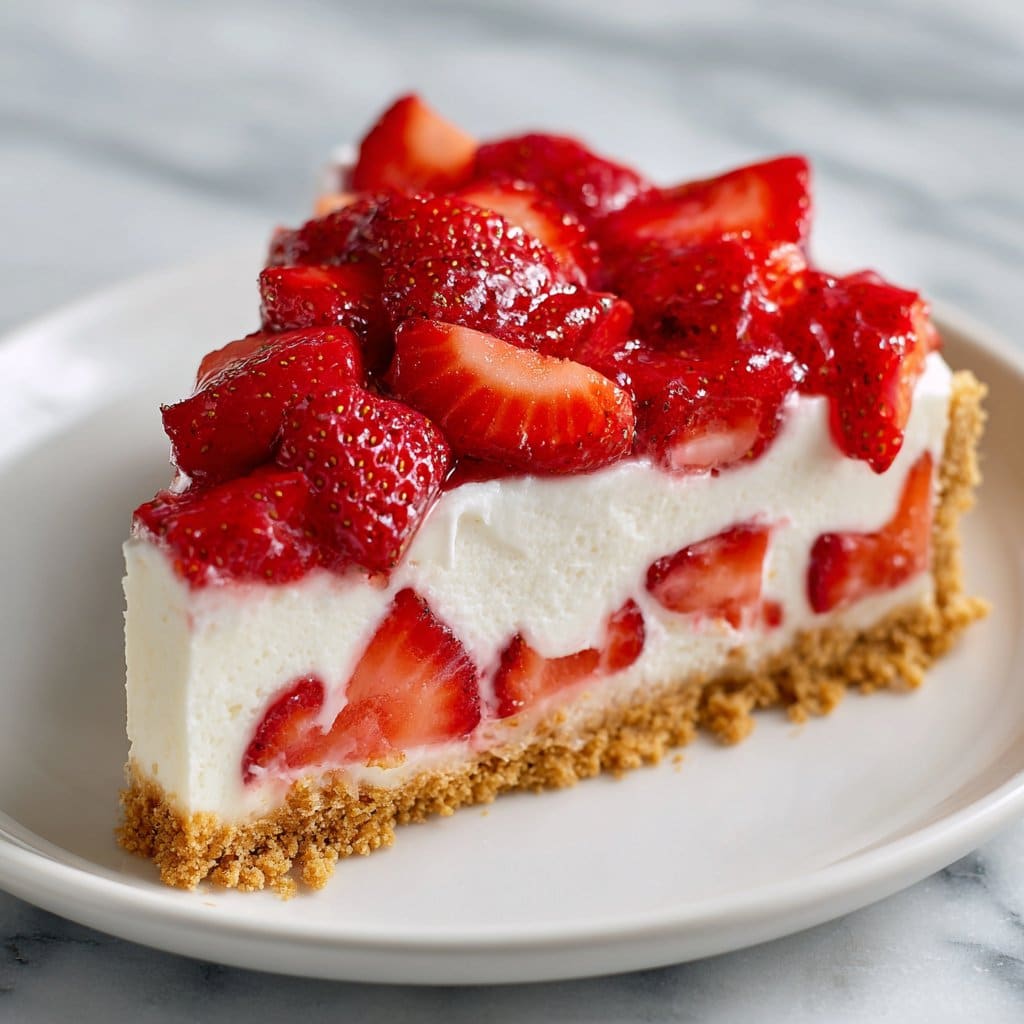 Irresistible No-Bake Strawberry Cheesecake Recipe 4 No-Bake Strawberry Cheesecake
