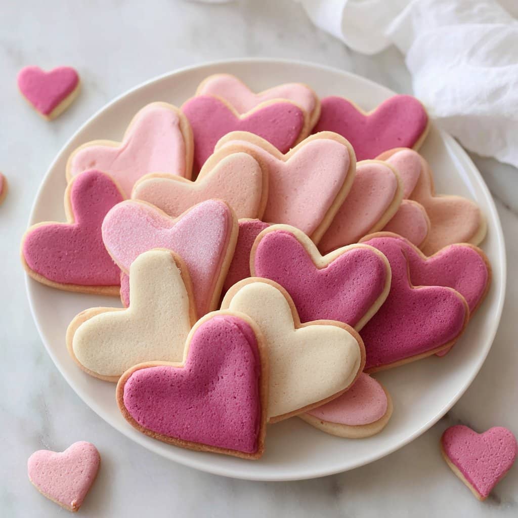 Love-Lock Valentines Cookies