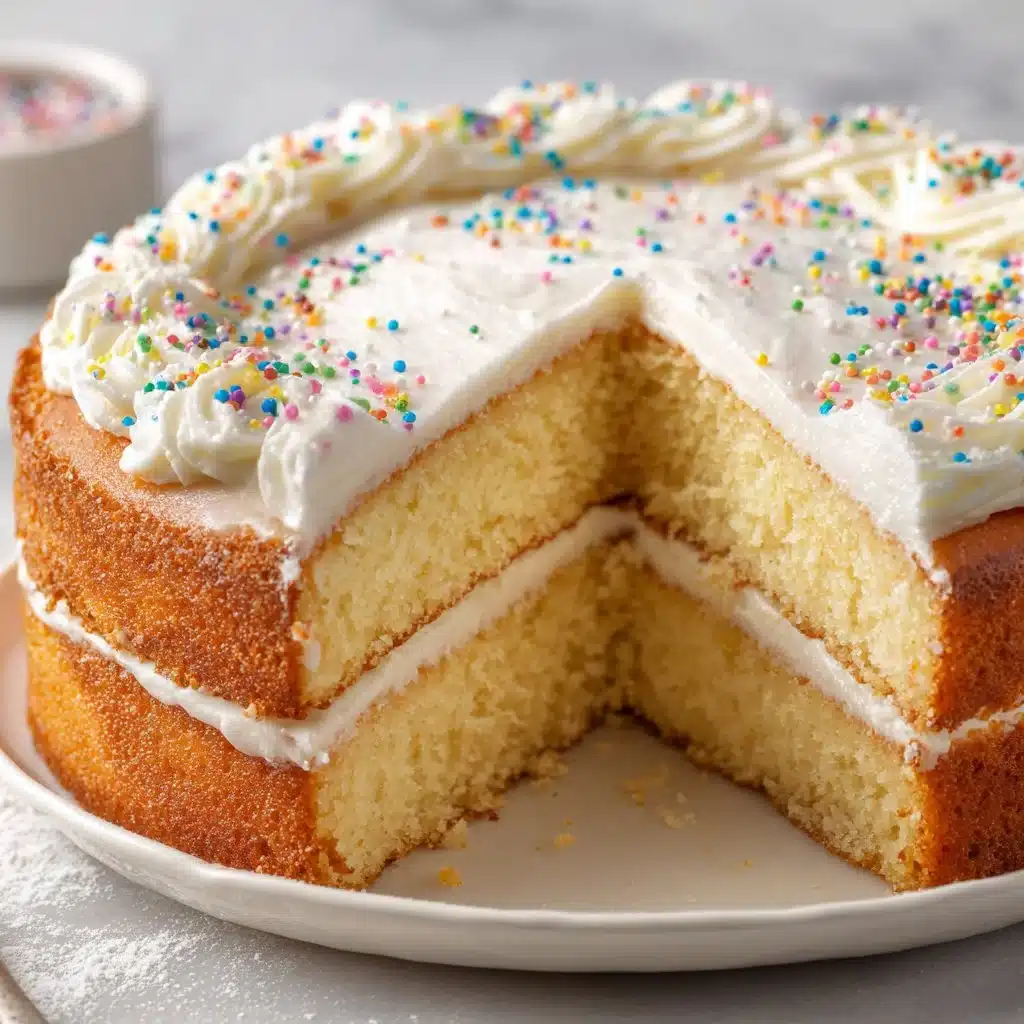 Indulge in Costco Vanilla Cake: A Sweet Treat for All Occasions 3 Costco Vanilla Cake with creamy frosting and layers, perfect for celebrations.