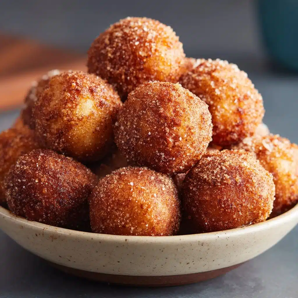 Deliciously Healthy Air Fryer Churro Bites to Satisfy Your Sweet Tooth 3 Delicious healthy air fryer churro bites served on a plate