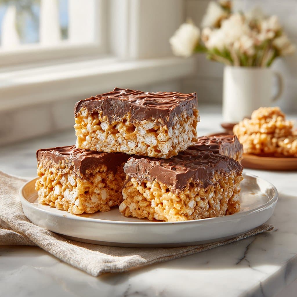 Peanut Butter Rice Krispie Treats