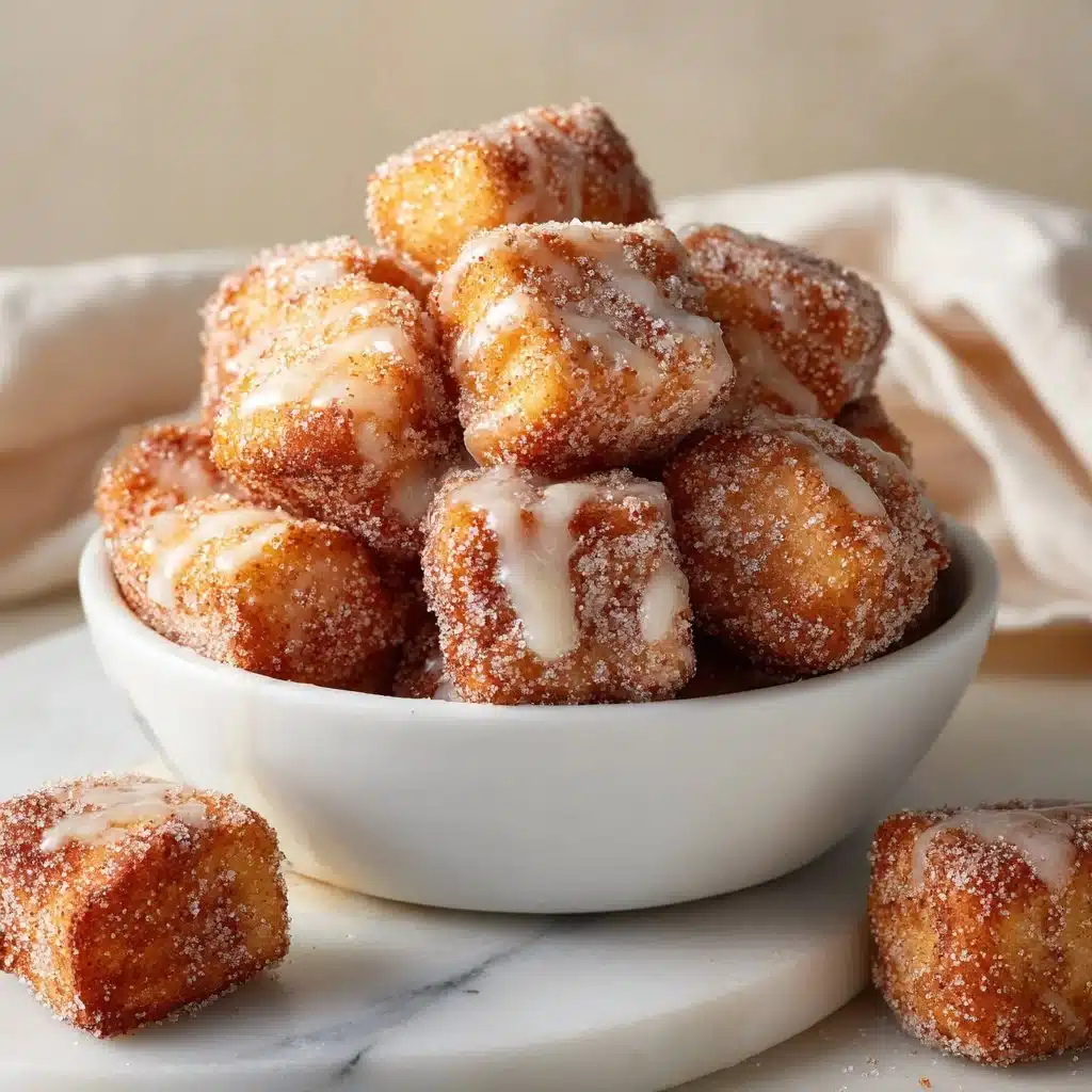 Juicy Angel Cake Churro Bites with a fluffy texture and a crispy exterior