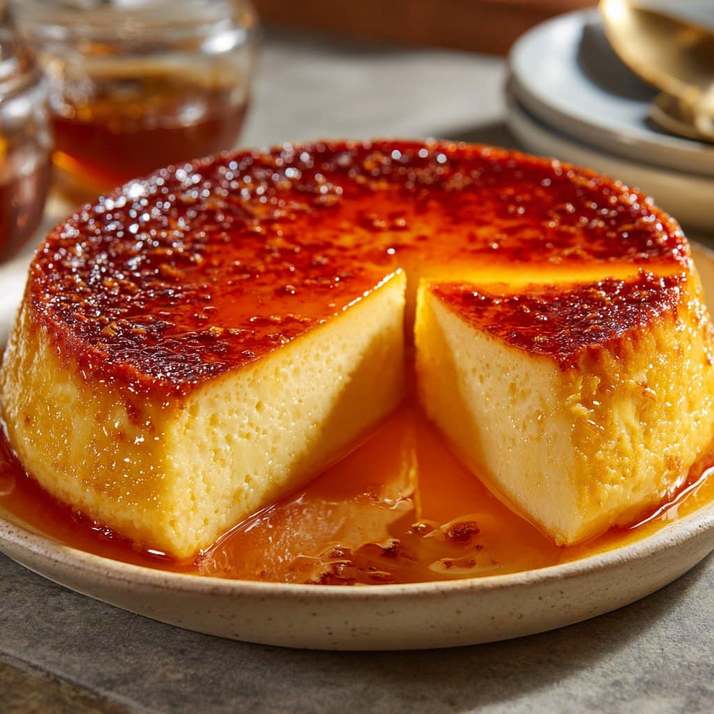 Coconut Flan (Caribbean/French Antilles Flan)