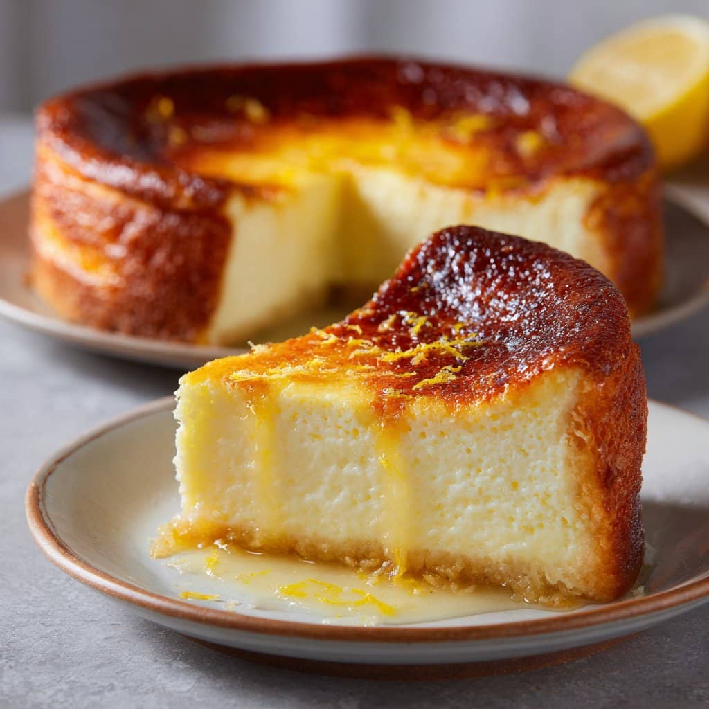 Delicious Lemon Magic Custard Cake: A Taste of Sunshine 4 Lemon Magic Custard Cake