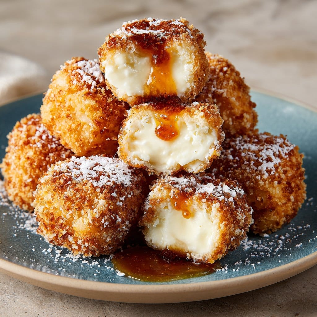 10-Minute Air Fryer Fried Cheesecake Bites You'll Crave 4 10-Minute Air Fryer Fried Cheesecake Bites You'll Crave