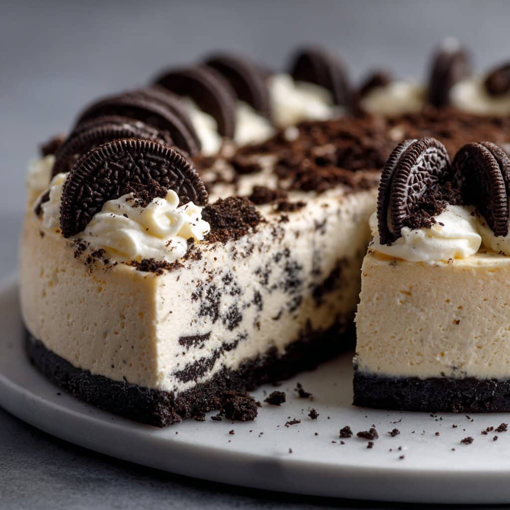 No-Bake Oreo Cheesecake
