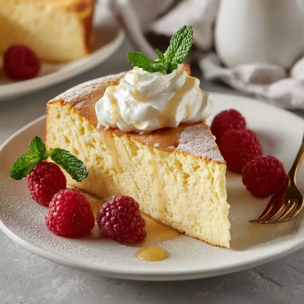 3 Ingredient Creamy Yogurt Cake (No Flour, Butter or Oil)