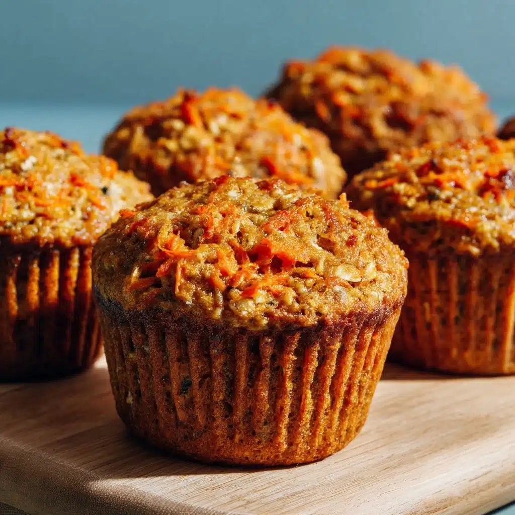 Carrot Oatmeal Muffins