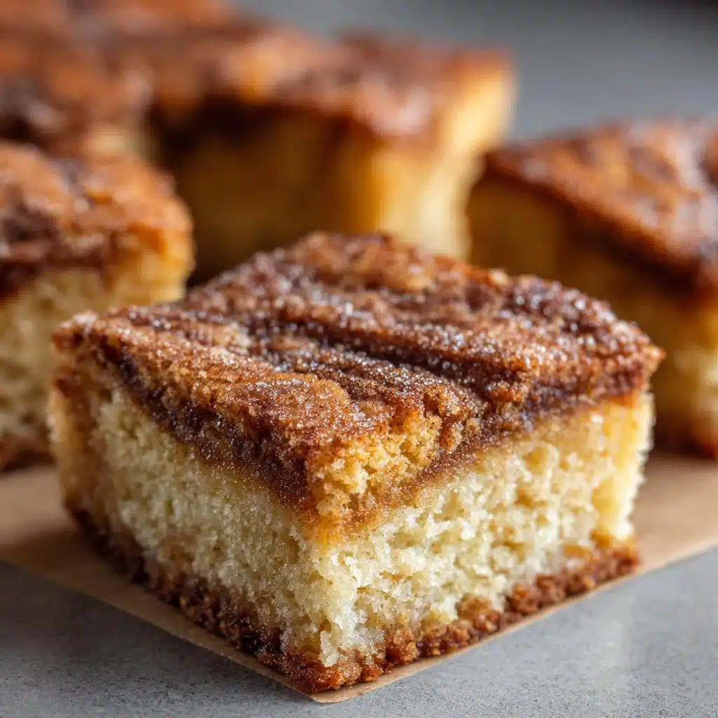 Cinnamon Swirl Snickerdoodle Blondies