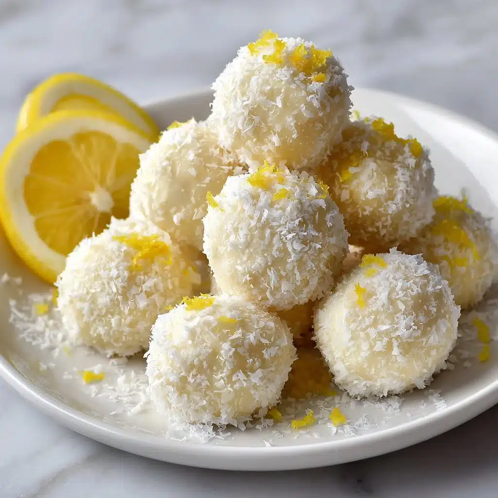 Creamy Lemon Truffles