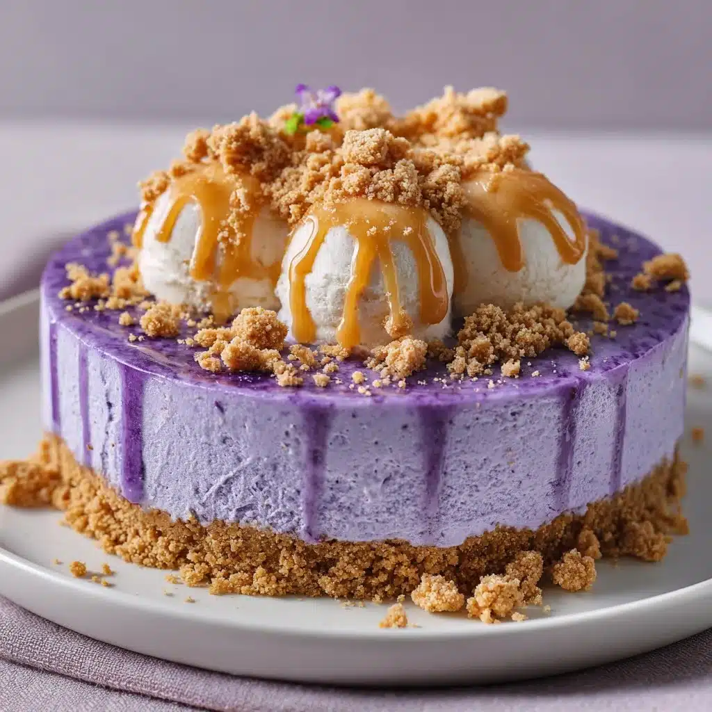 Ube Cheesecake