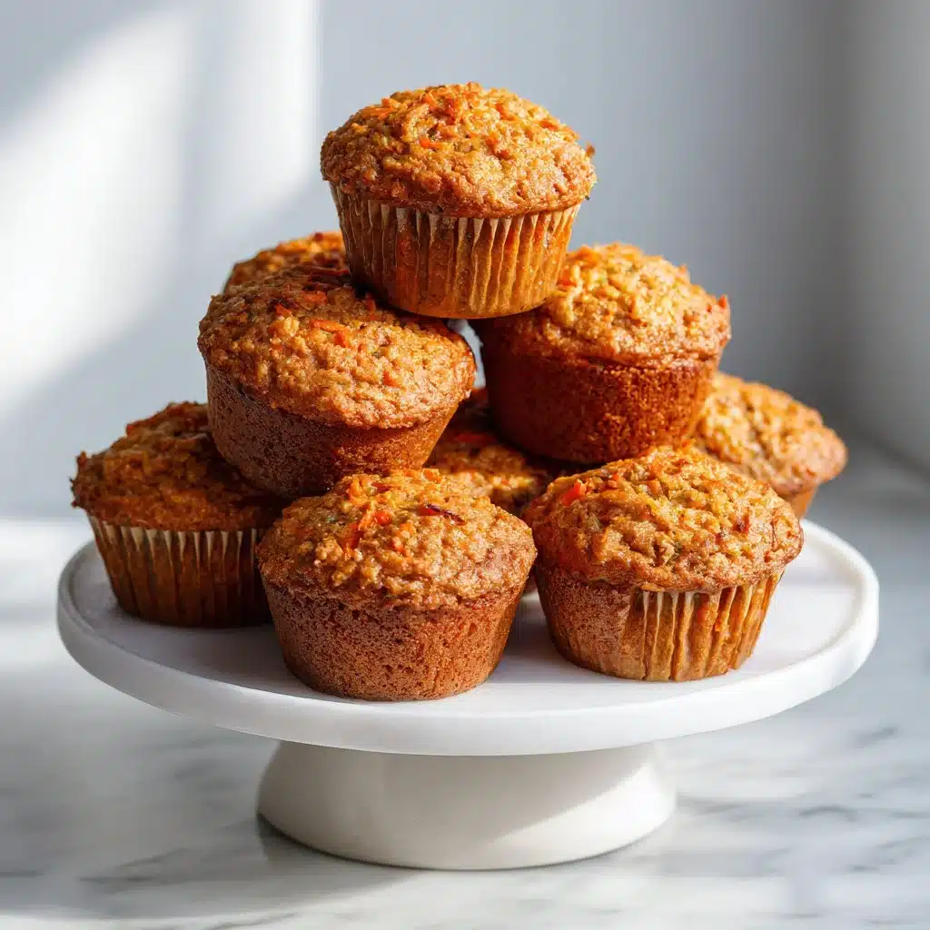 Easy One-Bowl Carrot Oatmeal Muffins
