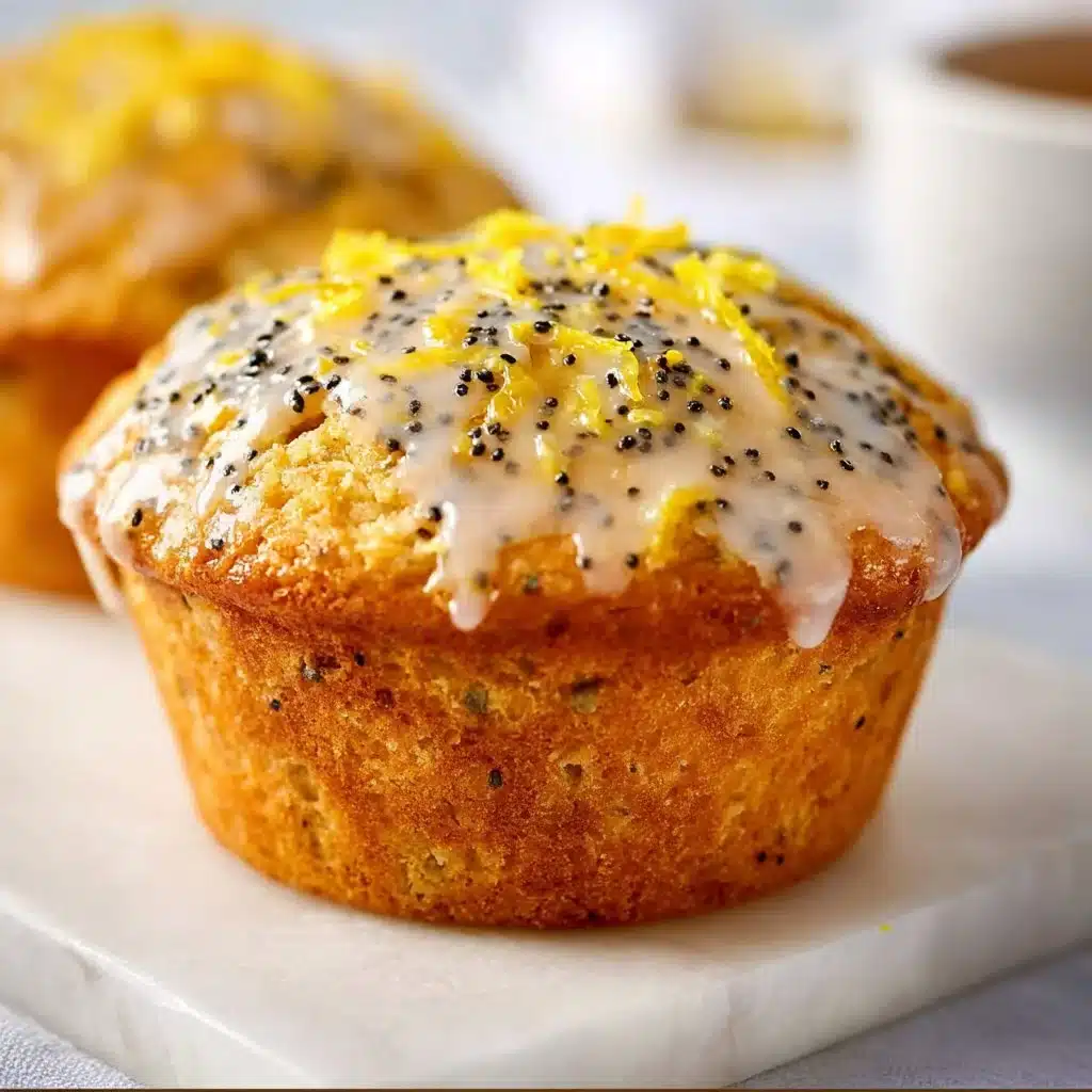 Gluten Free Lemon Poppy Seed Muffins