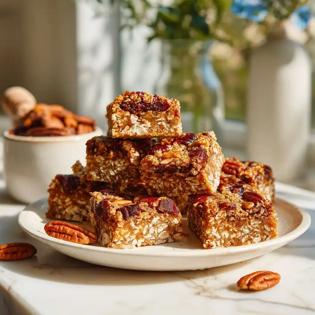 Healthy Pecan Date Bars