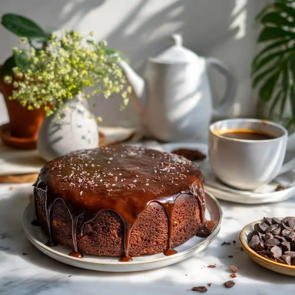 Healthy Sweet Potato Chocolate Cake