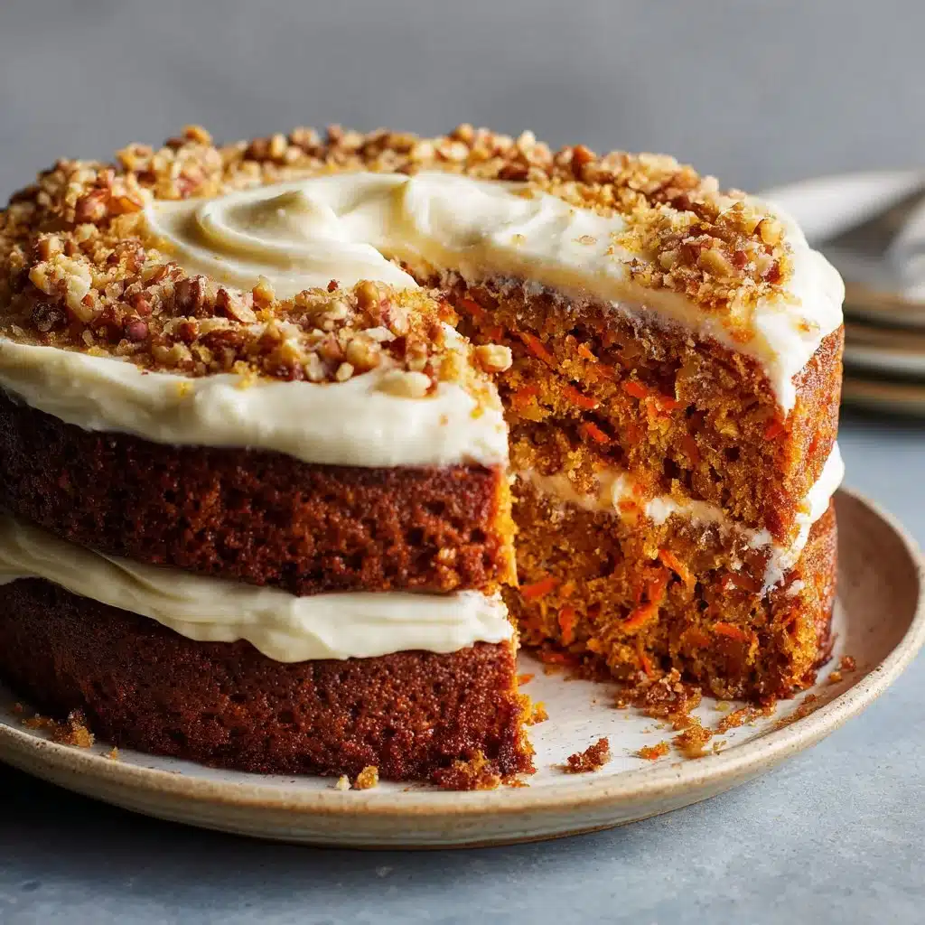 Moist Homemade Carrot Cake