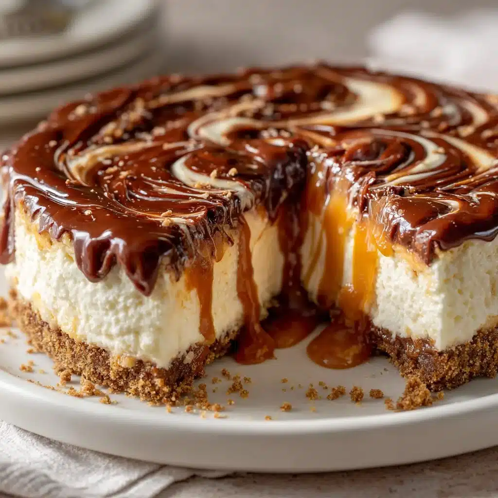 No-Bake Millionaire's Cheesecake 4 No-Bake Millionaire's Cheesecake