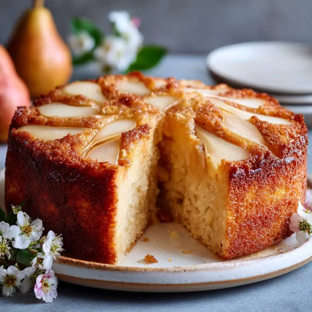 Pear Almond Cake